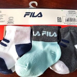 Fila baby socks